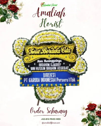 Papan Bunga Duka di Pamutih
